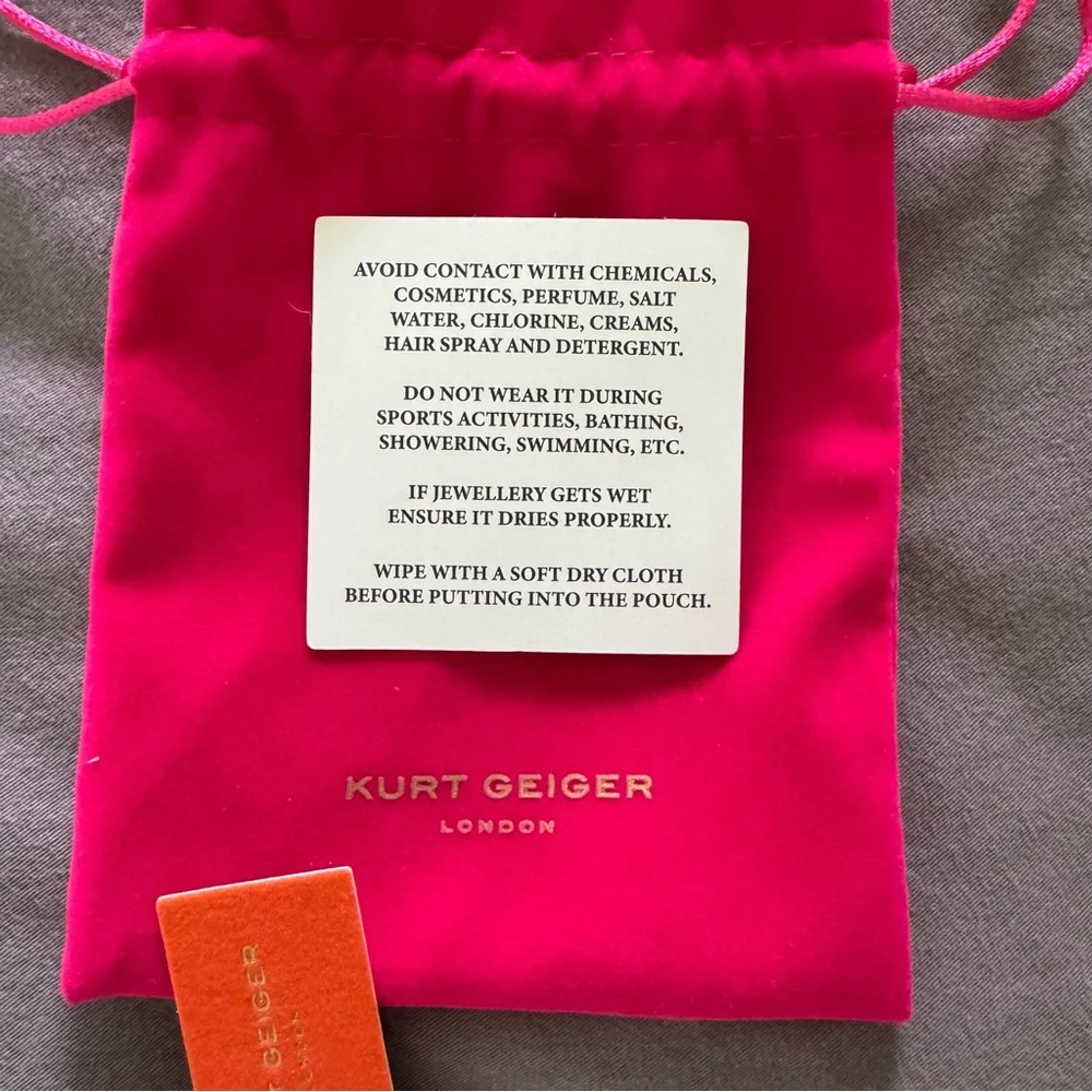 NEW NWT! KURT GEIGER LONDON Multi Charms Bracelet Charm Bracelet Be Kind